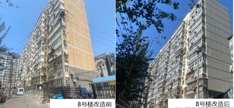 工程掠影:龍?zhí)督值缽V渠門內(nèi)大街6號樓、8號樓綜合整治項(xiàng)目